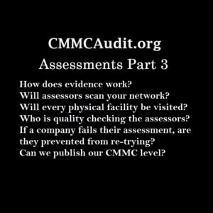 CMMC Assessment Part 3 - Interview with Jeff Dalton