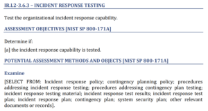 3.6.3 Test the Organizational Incident Response Capability
