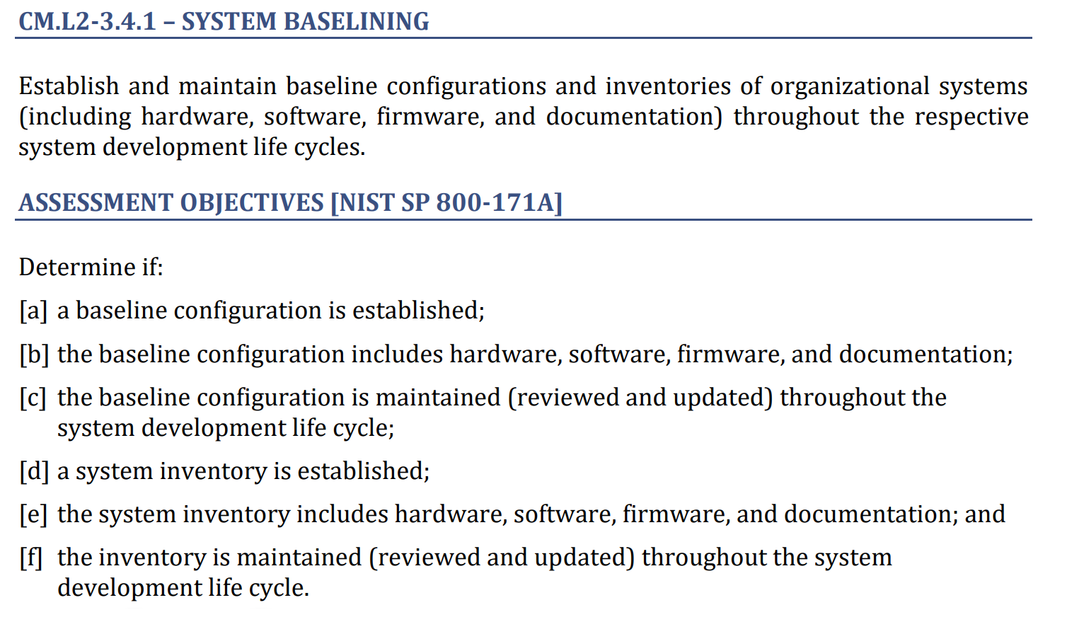 3.4.1 practice description and assessment objectives