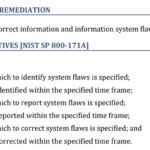 3.14.1 identify report and correct information system flaws