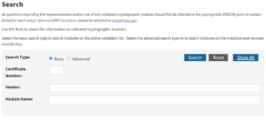 3.13.11 FIPS 140-2 Validated Cryptography